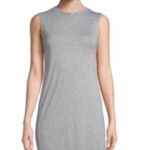 Oak + Fort Gray MIDI T-shirt dress size M